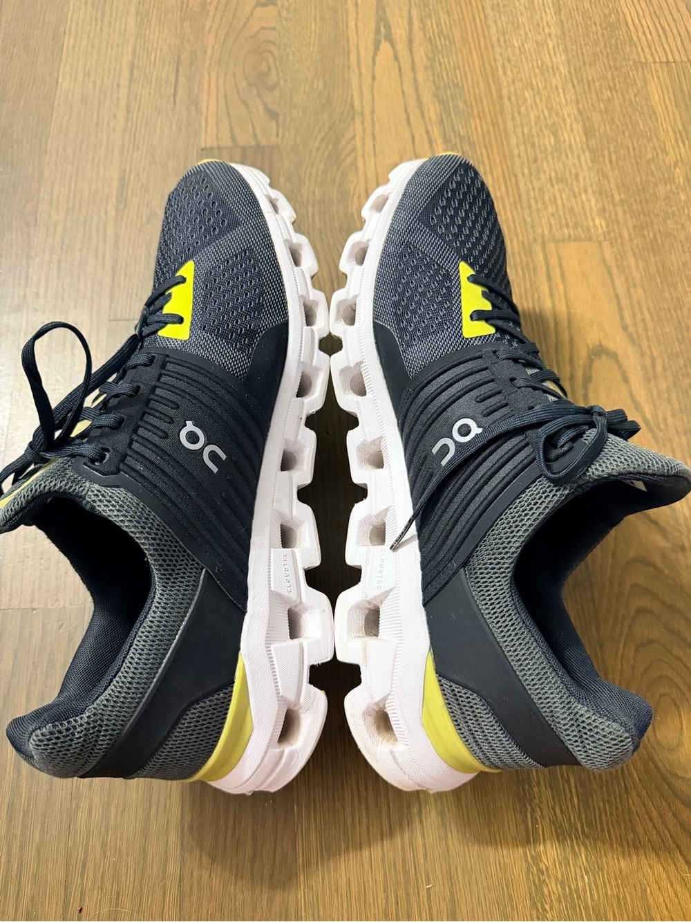 On Running Cloudswift 'Magnet Black Citron Yellow' Men’s 12 - Picture 7 of 11